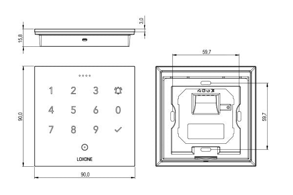 NFC Code Touch Air Anthrazit
